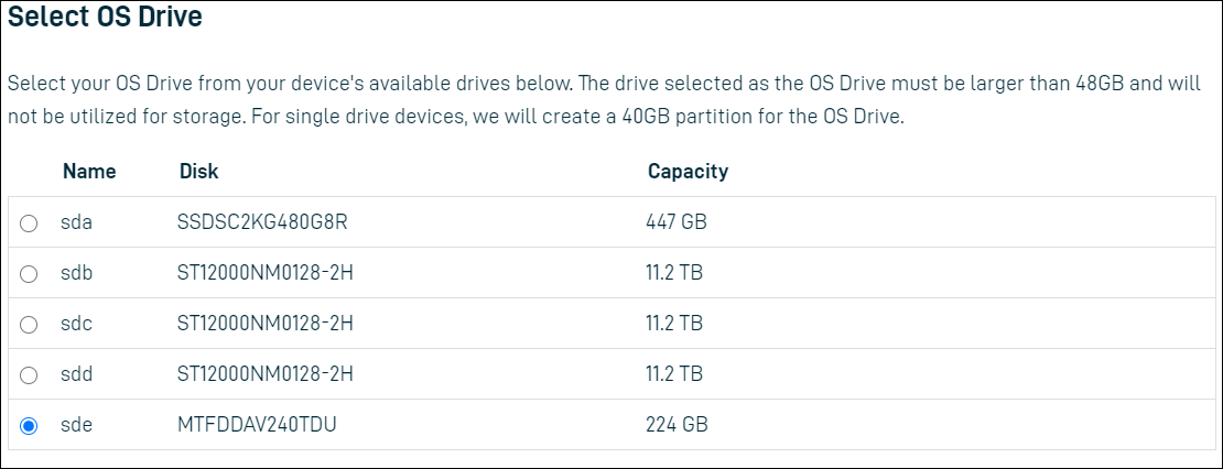 Imaging a DELL PowerEdge Rack Server computer with the Datto SIRIS Imager