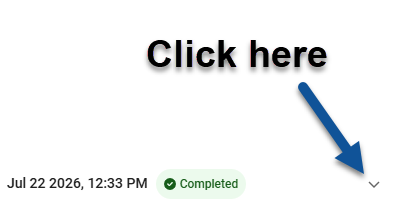 screenshot highlighting the expand button screenshot highlighting the expand button